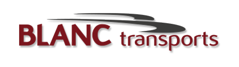 Blanc Transports Logo Couleurs